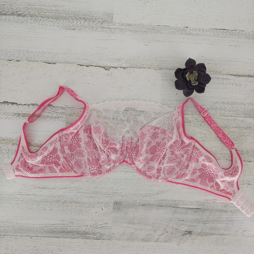 Scarlette by Modern Pink Lace Bra
